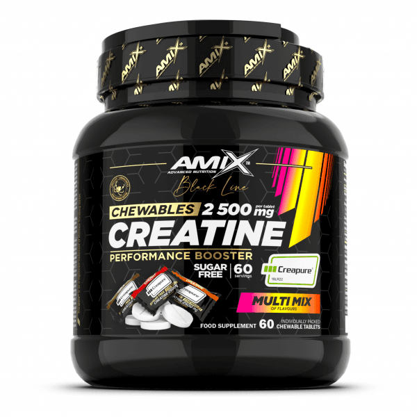 Amix Black Line Creatine Creapure® 2500mg 60tbl Multiflavour